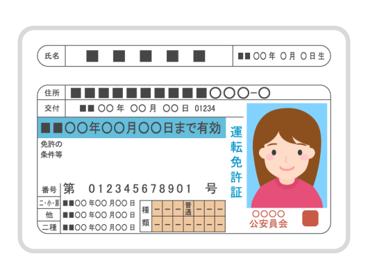 免許証